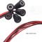Starlink Mini compatible DC panel-mount female socket with pigtail wire